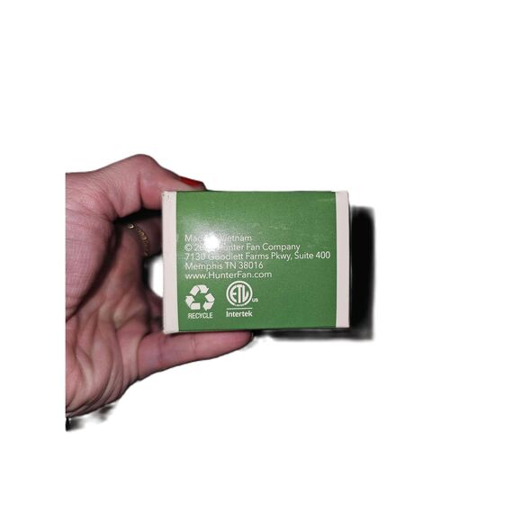 Universal Remote Ceiling Fan Hunter Matte Black Control 3 Speeds Dimming remote - Picture 10 of 10